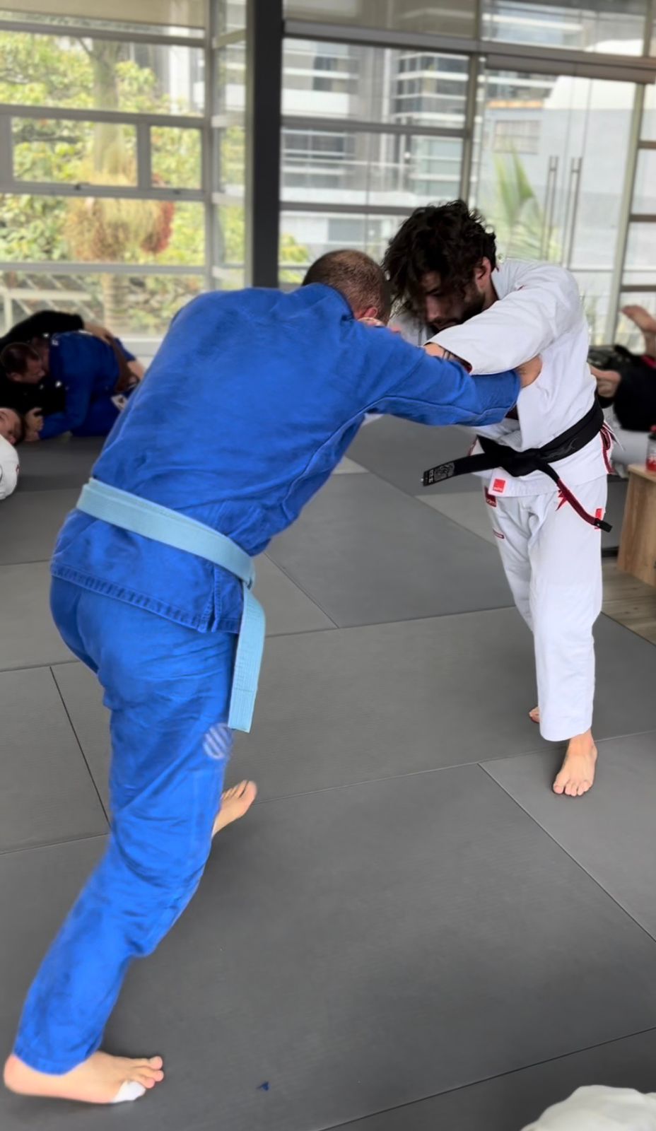 Entrenamiento de Jiu-Jitsu Brasileño